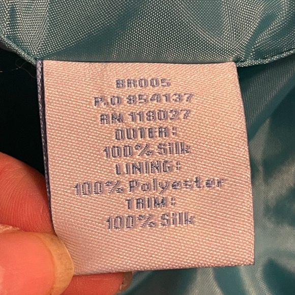 Boden Celebration Teal Dress - Picture 6 of 8